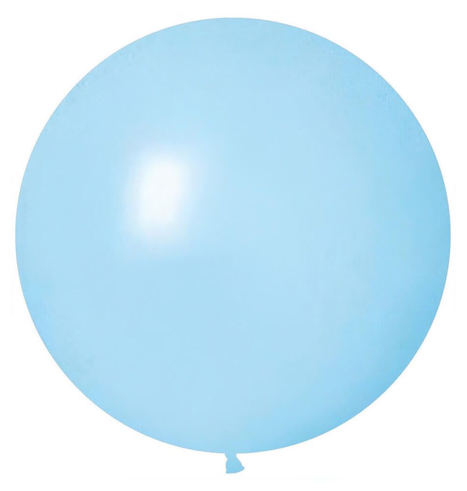 24" Standard Light Blue (5pcs) Celetex Balloons