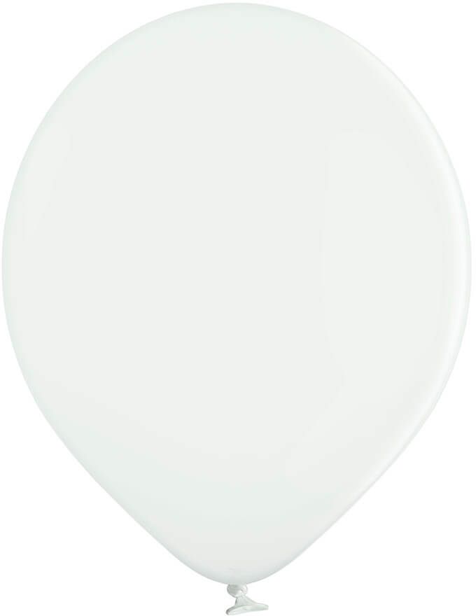 05" Standard White (100pcs) Belbal Balloons