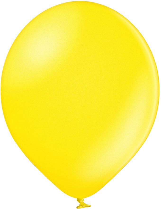 12" Metallic Citrus Yellow (100pcs) Belbal Balloons