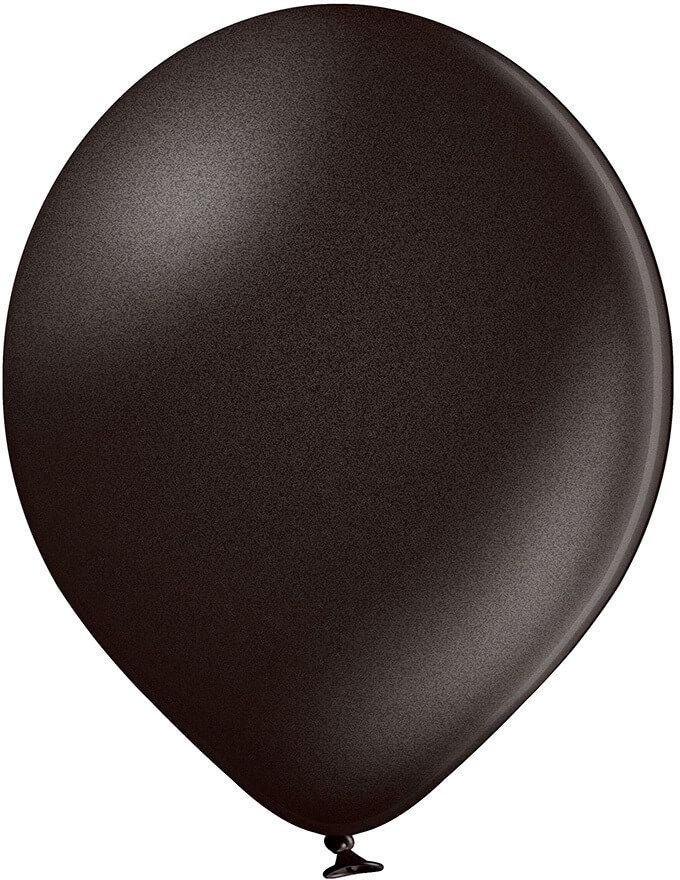 12" Metallic Black (100pcs) Belbal Balloons