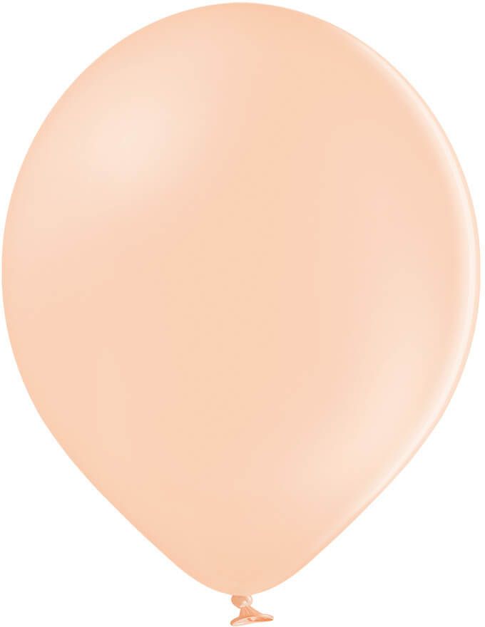 12" Macaron Peach Cream (100pcs) Belbal Balloons