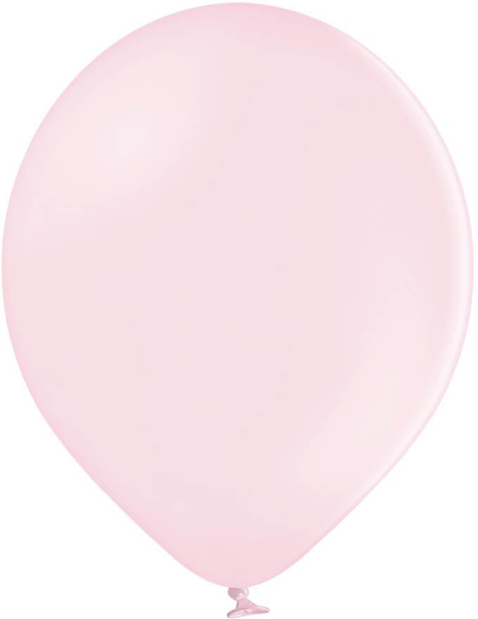 12" Macaron Soft Pink (100pcs) Belbal Balloons