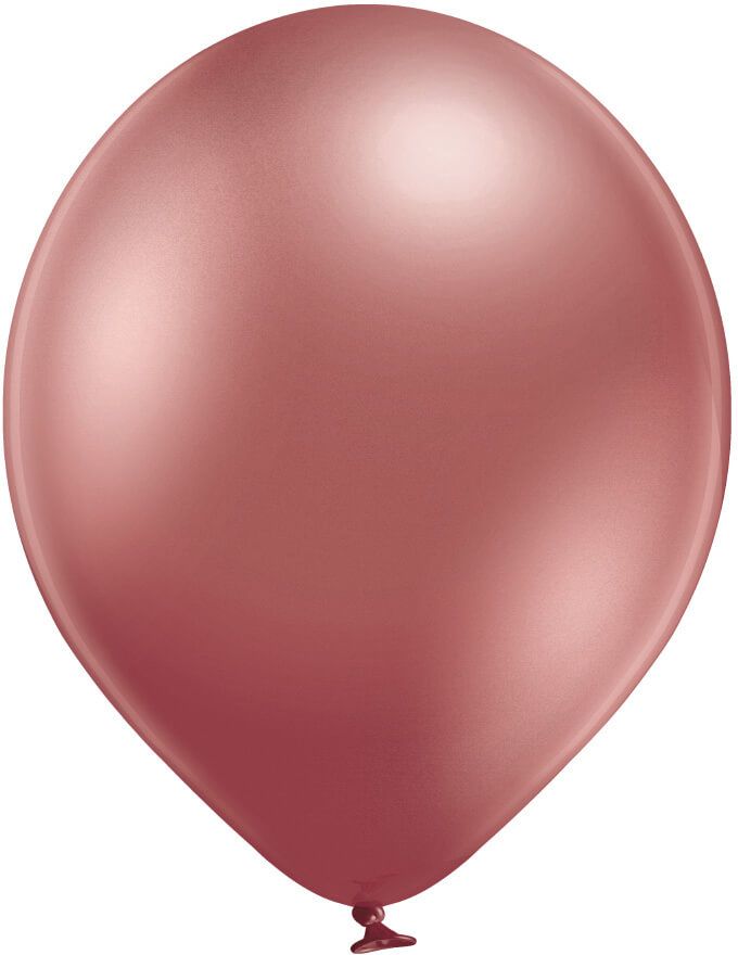 17" Glossy Rose Gold (25pcs) Belbal Balloons