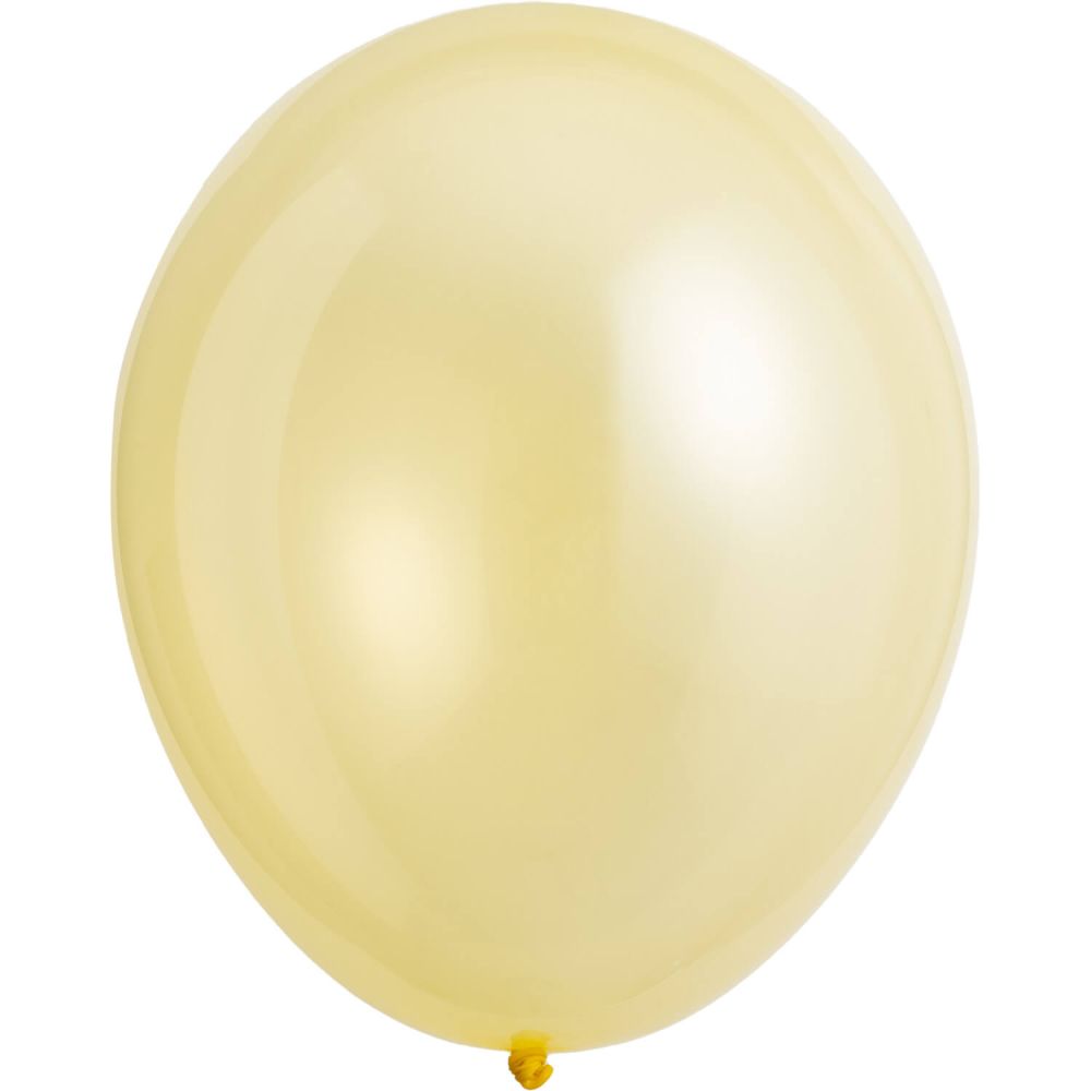 05" Droplet Yellow (100pcs) Everts Balloons