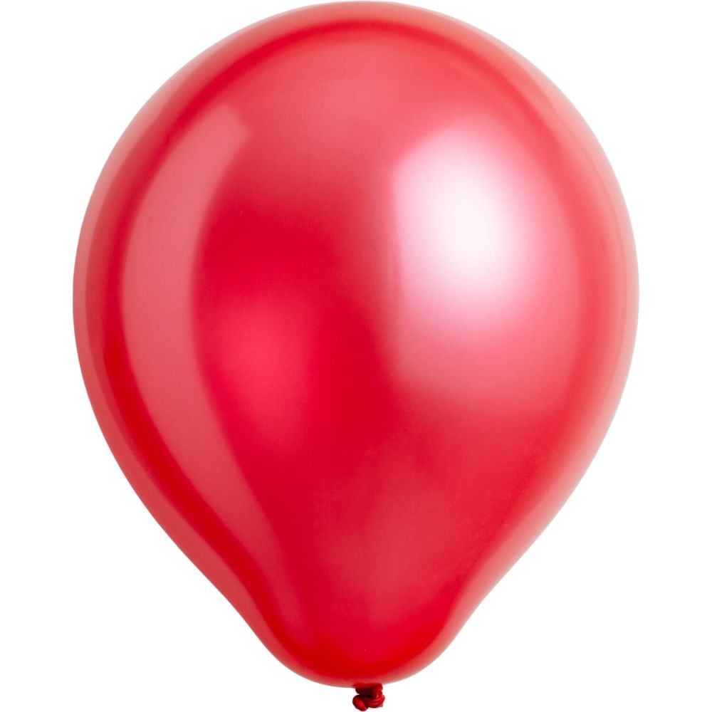 05" Metallic Apple Red (100pcs) Everts Balloons