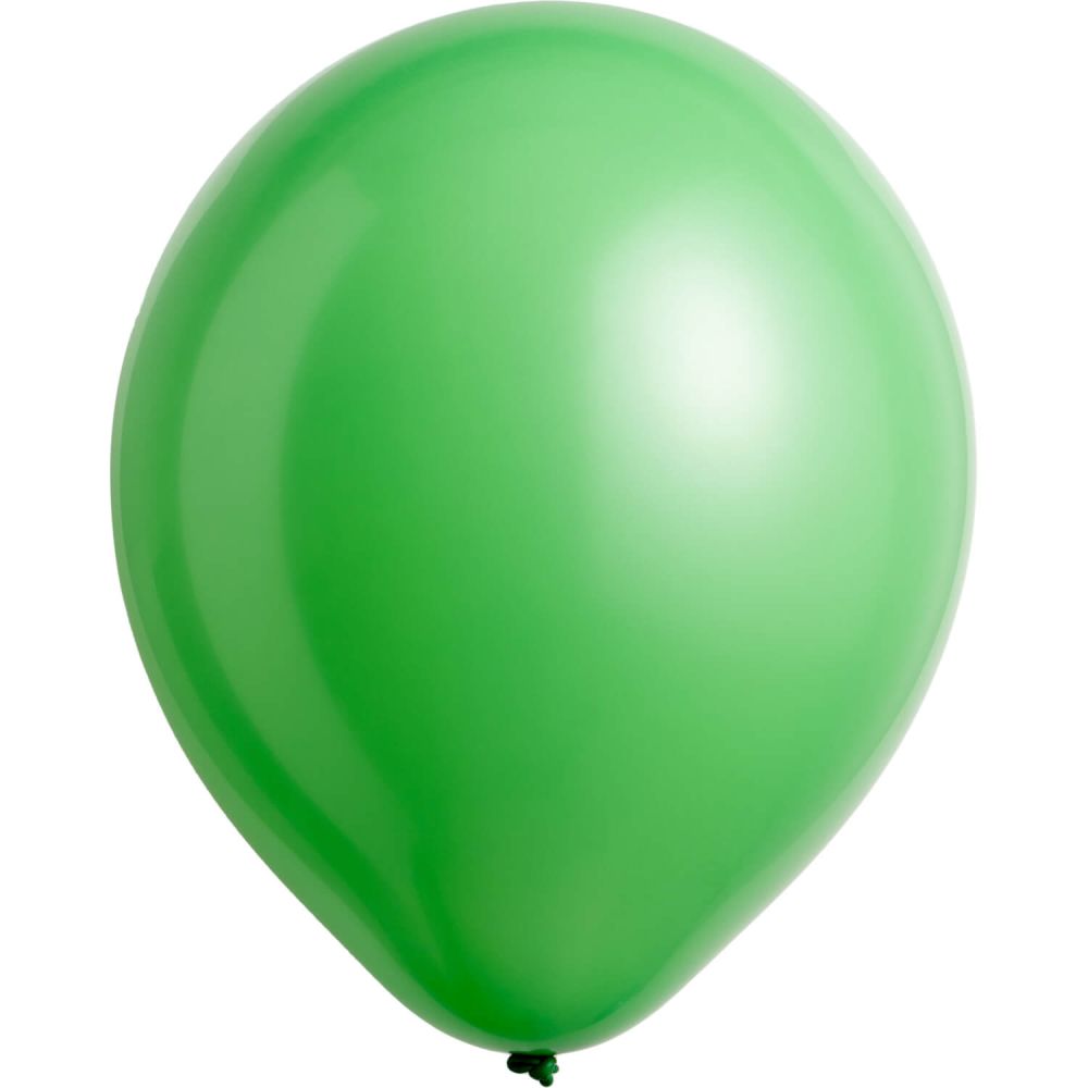 05" Standard Festive Green (100pcs) Everts Balloons