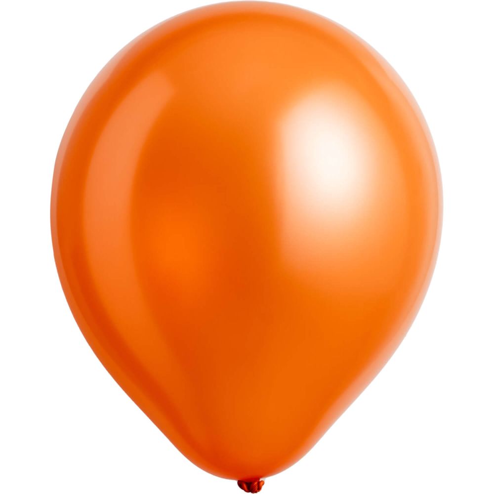 11" Metallic Tangerine (50pcs) Everts Balloons