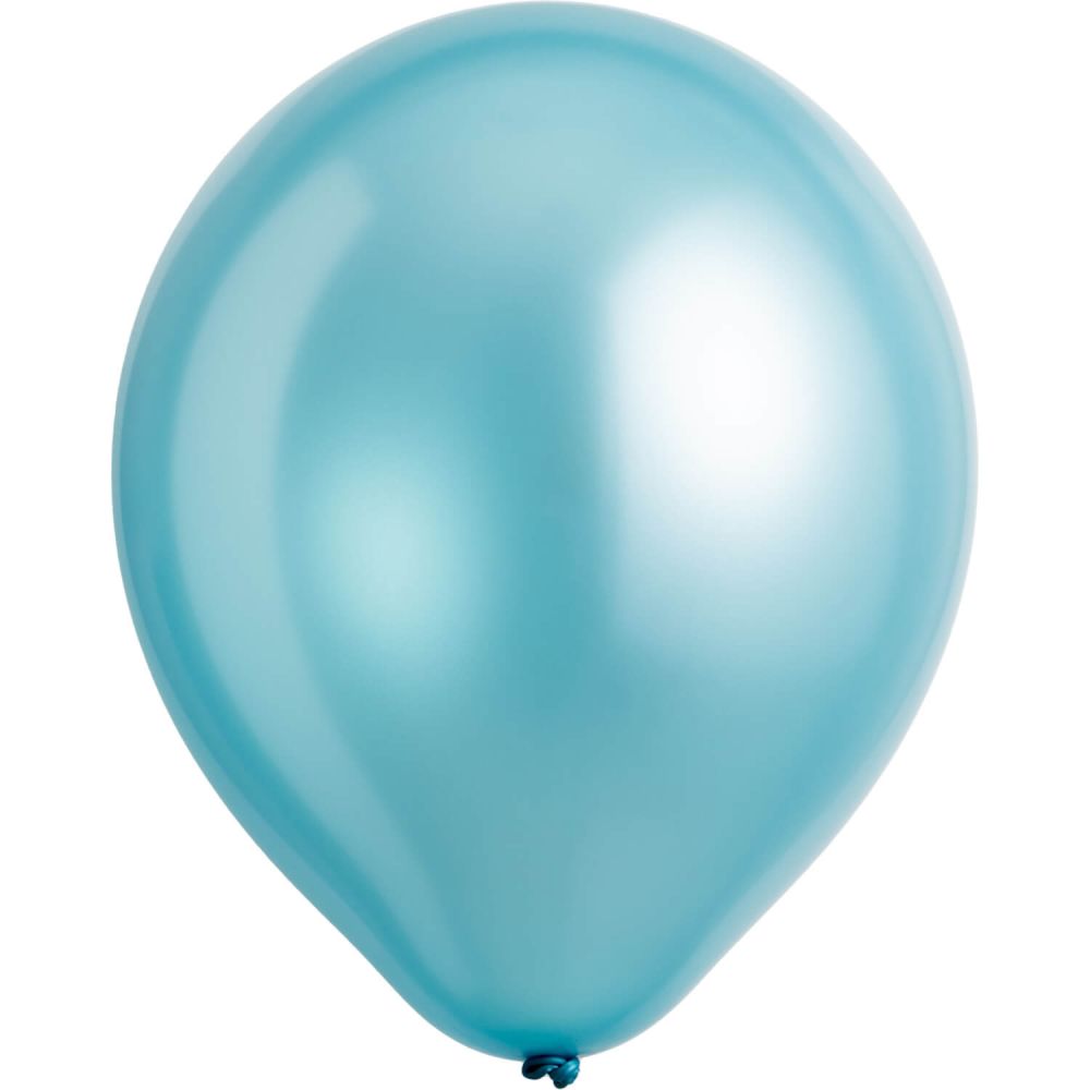 11" Pearl Caribbean Blue (50pcs) Everts Balloons