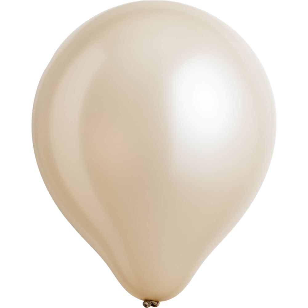 11" Pearl Vanilla Cream (50pcs) Everts Balloons