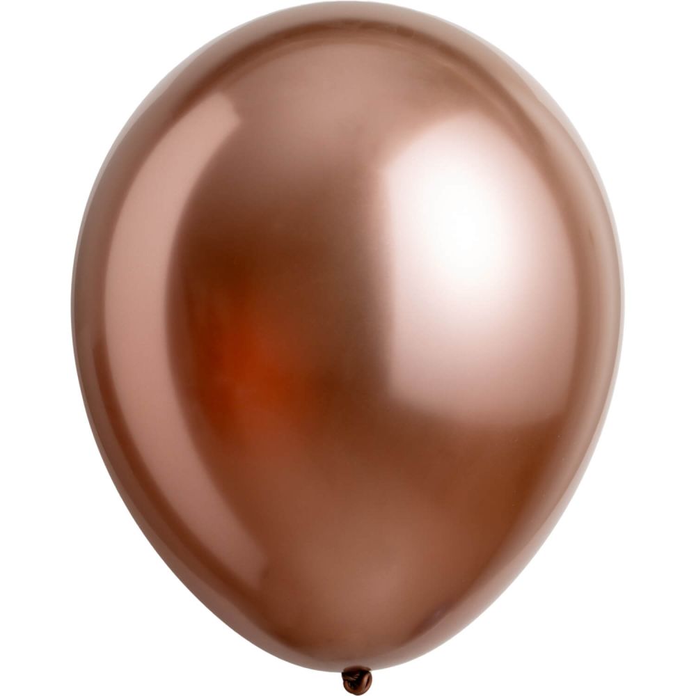 11" Satin Luxe Rose Copper (50pcs) Everts Balloons