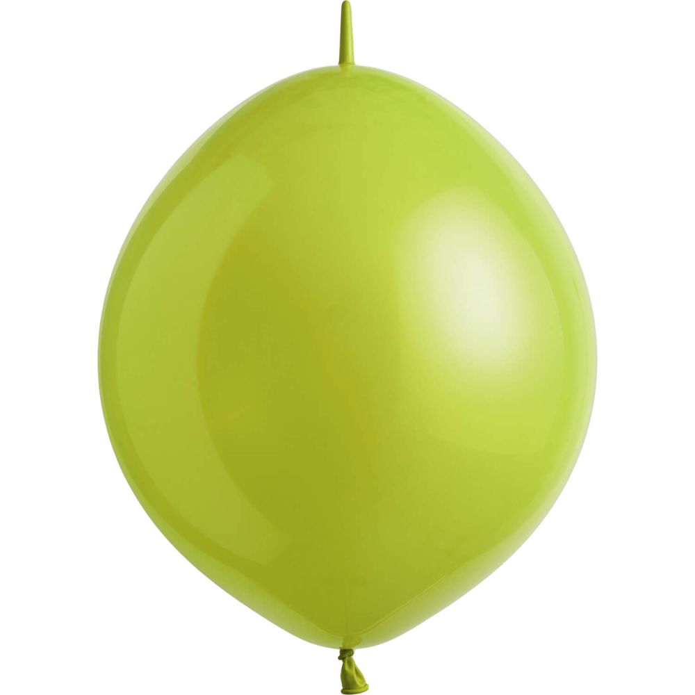 12" Fashion Kiwi Linking (50pcs) Everts Balloons