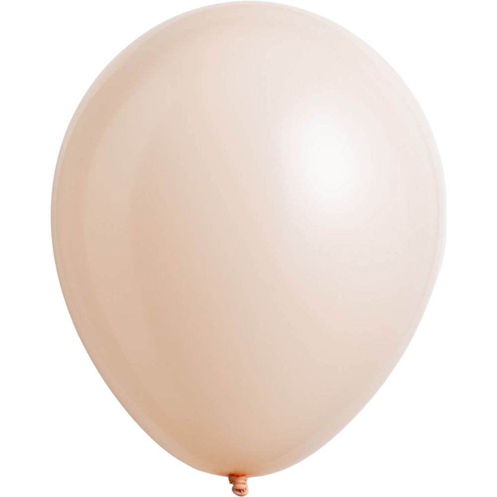 14" Macaron Peach (50pcs) Everts Balloons