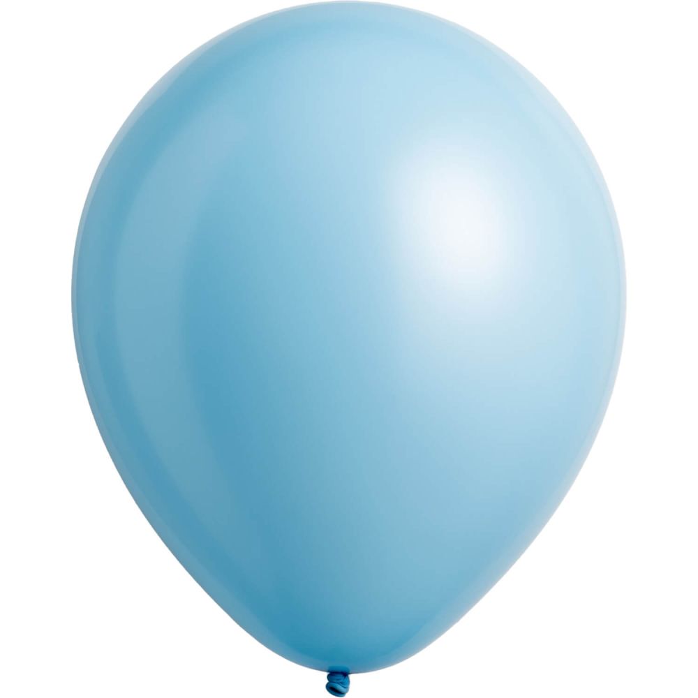 14" Macaron Sky Blue (50pcs) Everts Balloons