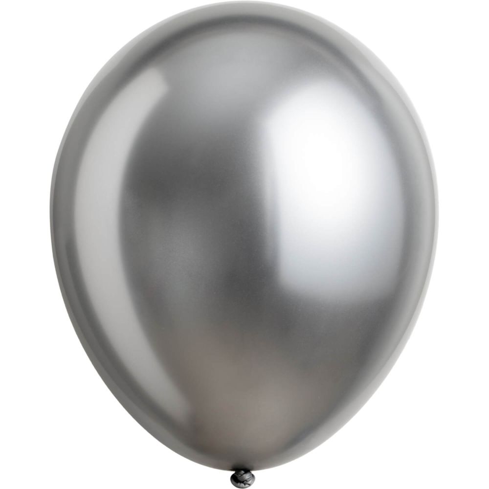 14" Satin Luxe Platinum (50pcs) Everts Balloons