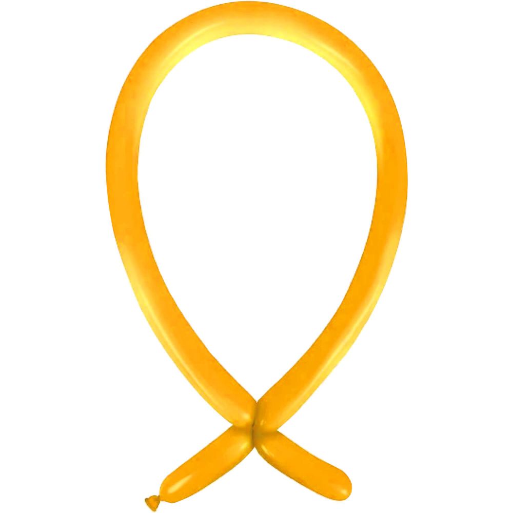 160 Standard Yellow Sunshine (100pcs) Everts Balloons