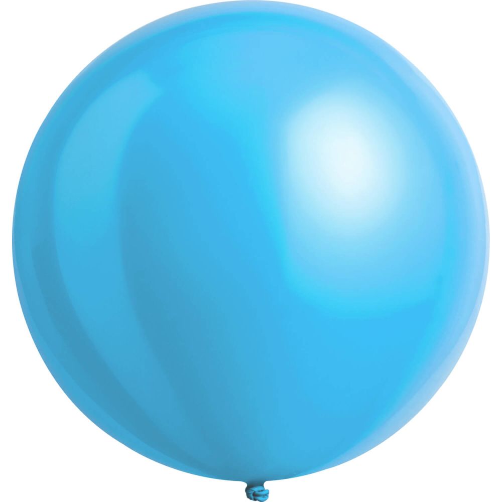 24" Macaron Sky Blue (4pcs) Everts Balloons