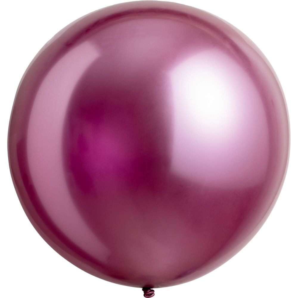 24" Satin Luxe Pastel Pink (4pcs) Everts Balloons
