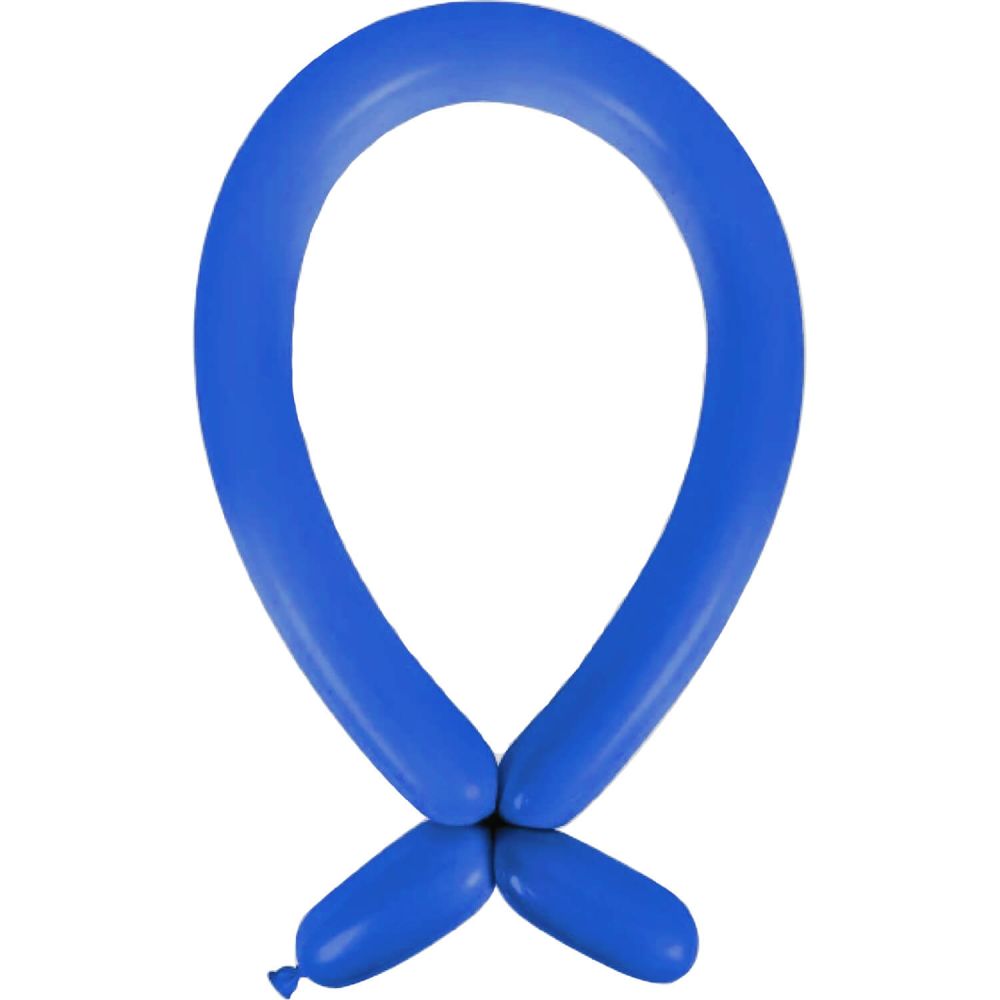 260 Standard Bright Royal Blue (100pcs) Everts Balloons