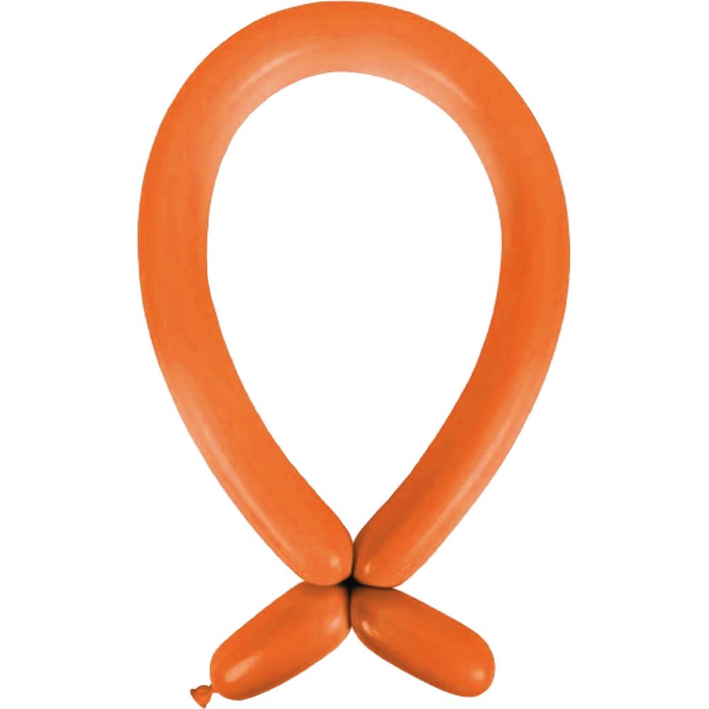 260 Standard Tangerine (100pcs) Everts Balloons