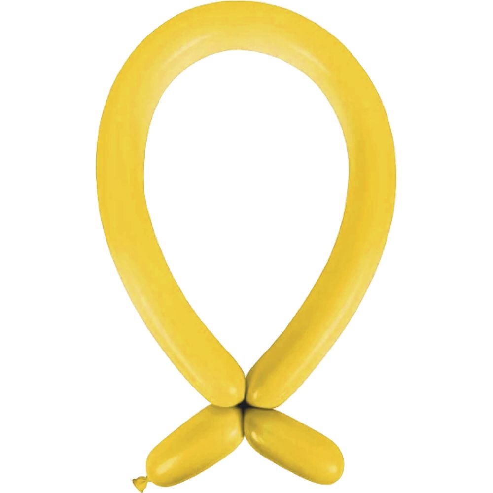 260 Standard Yellow Sunshine (100pcs) Everts Balloons