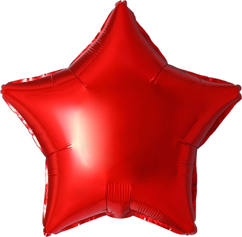 68" Red Star Balloon