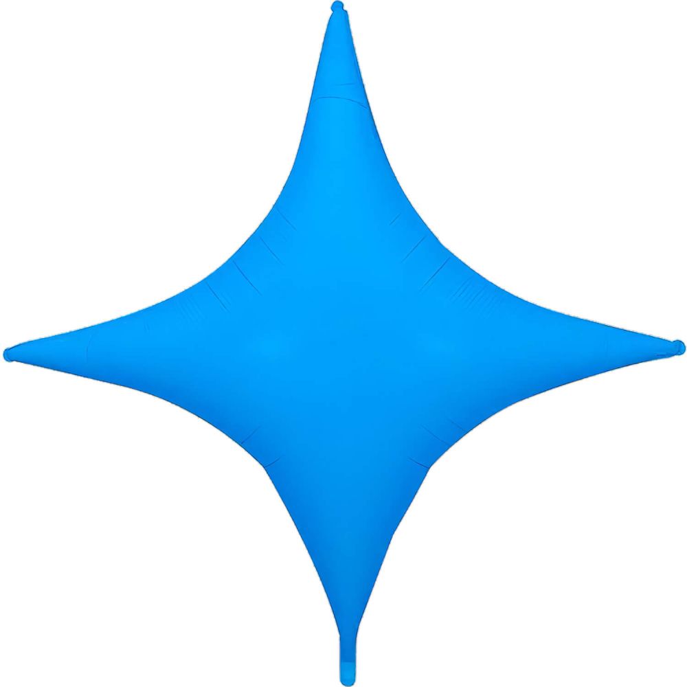 40" Starpoint Neon Blue Balloon