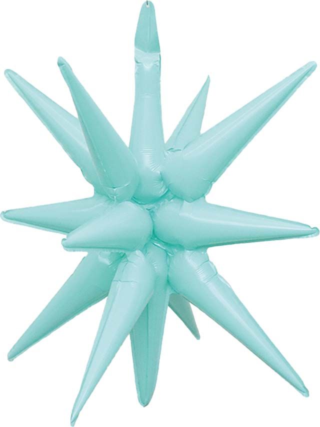 Magic Starburst 22" Pastel Green Balloon