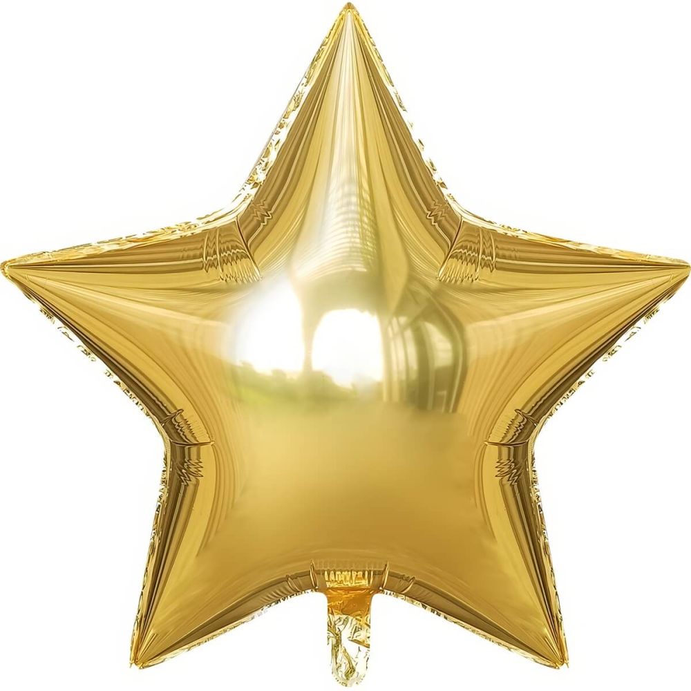 30" Metallic Gold Star Balloon