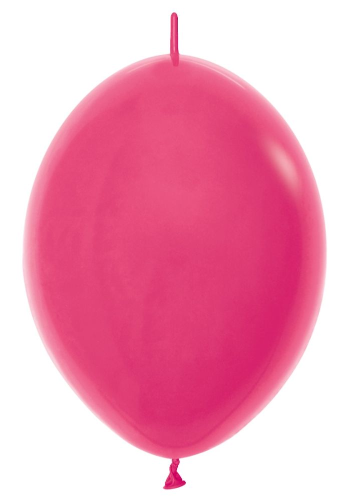 06" Fashion Fuchsia Link-O-Loons (50pcs) Sempertex Balloons