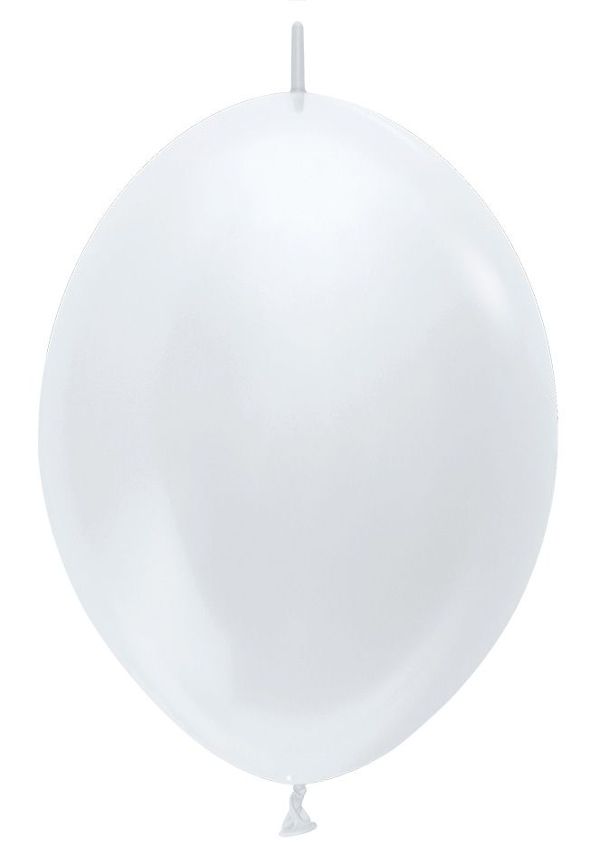 06" Satin Pearl Link-O-Loons (50pcs) Sempertex Balloons