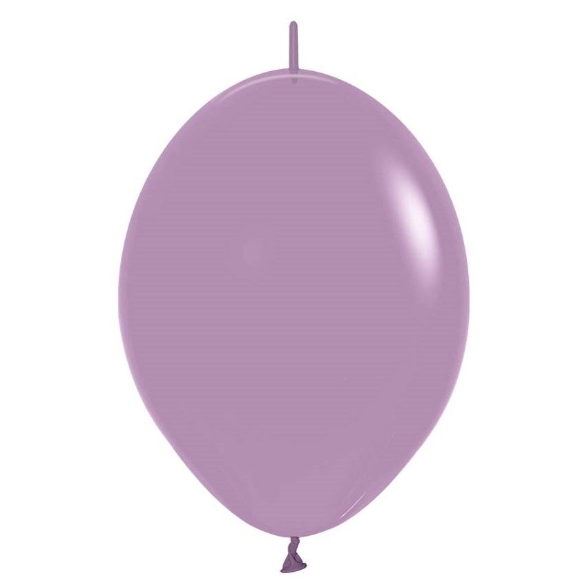 12" Pastel Dusk Lavender Link-O-Loons (25pcs) Sempertex Balloons