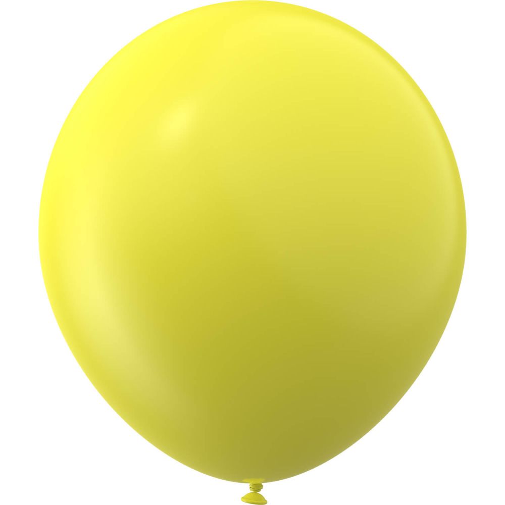 05" Essential Yellow (100pcs) Luma Balloons