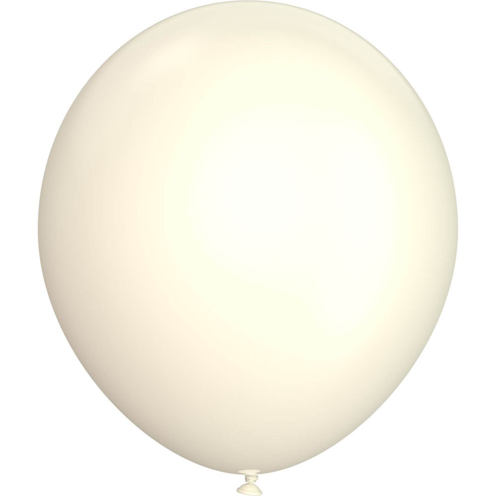 05" Macaron Vanilla (100pcs) Luma Balloons