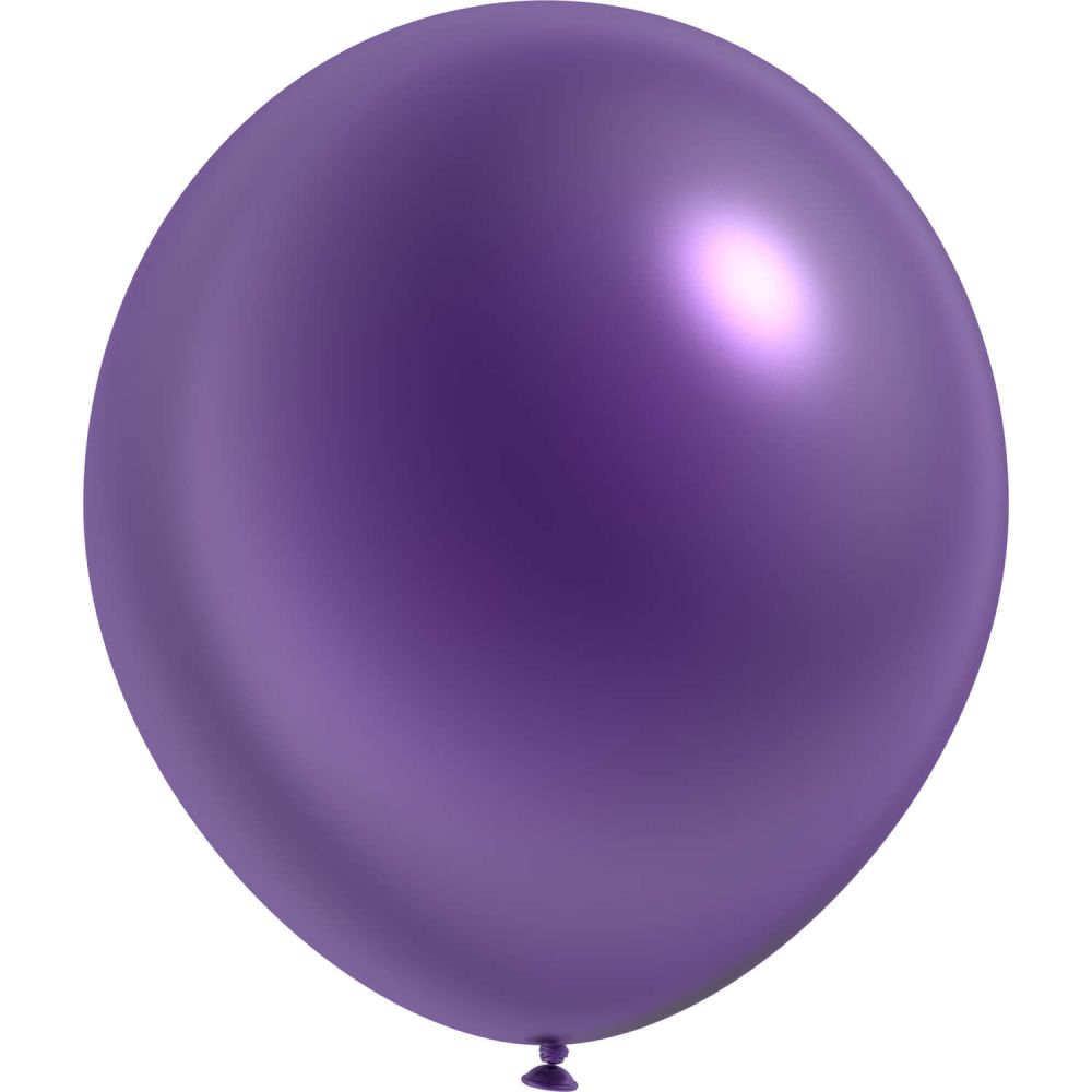 05" Metallic Purple (100pcs) Luma Balloons