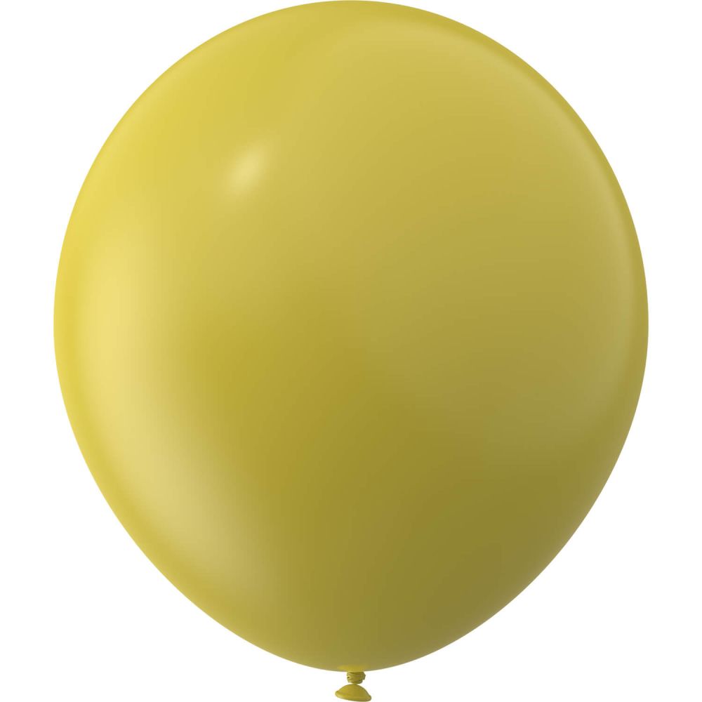 05" Style Mustard (100pcs) Luma Balloons
