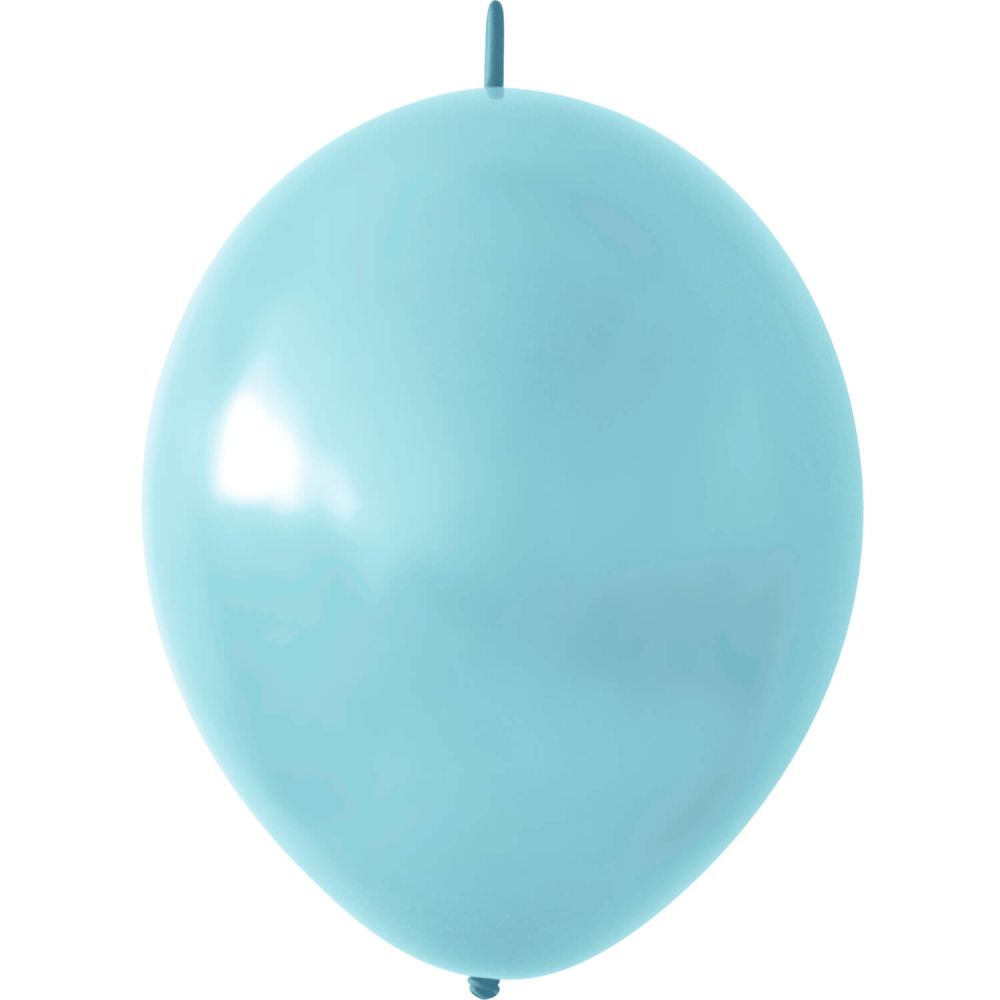 12" Style Baby Blue Linking (50pcs) Luma Balloons