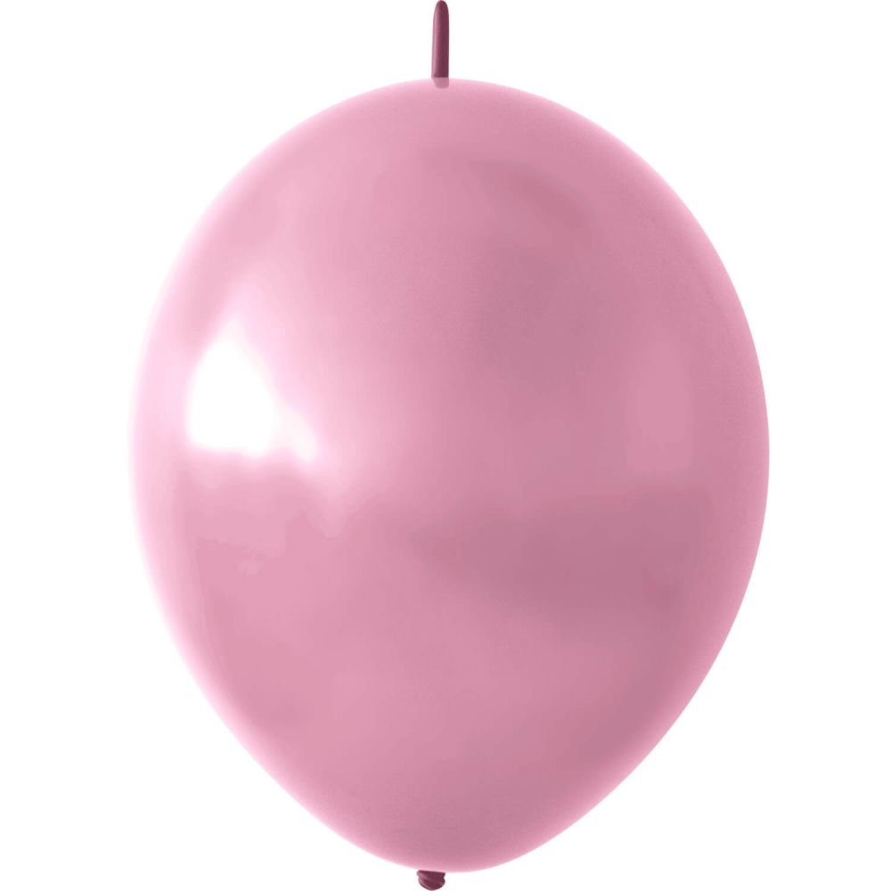 12" Style Baby Pink Linking (50pcs) Luma Balloons