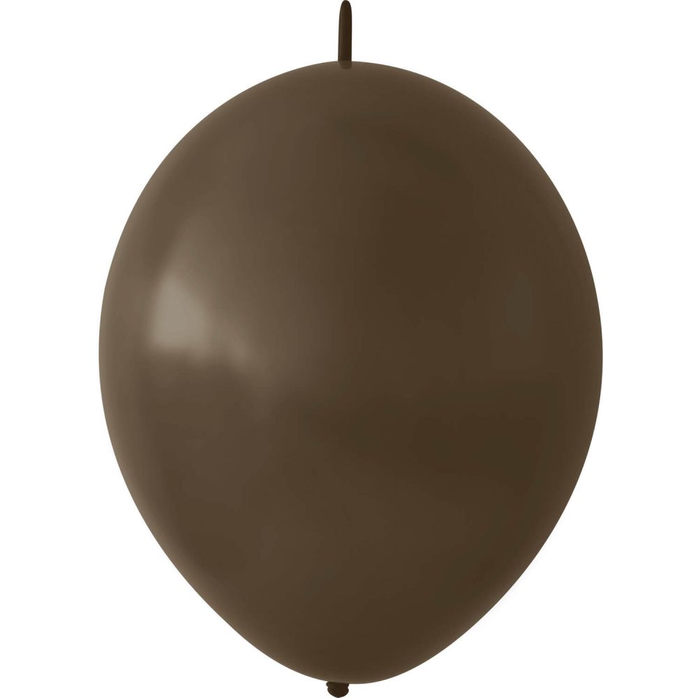12" Style Brown Linking (50pcs) Luma Balloons
