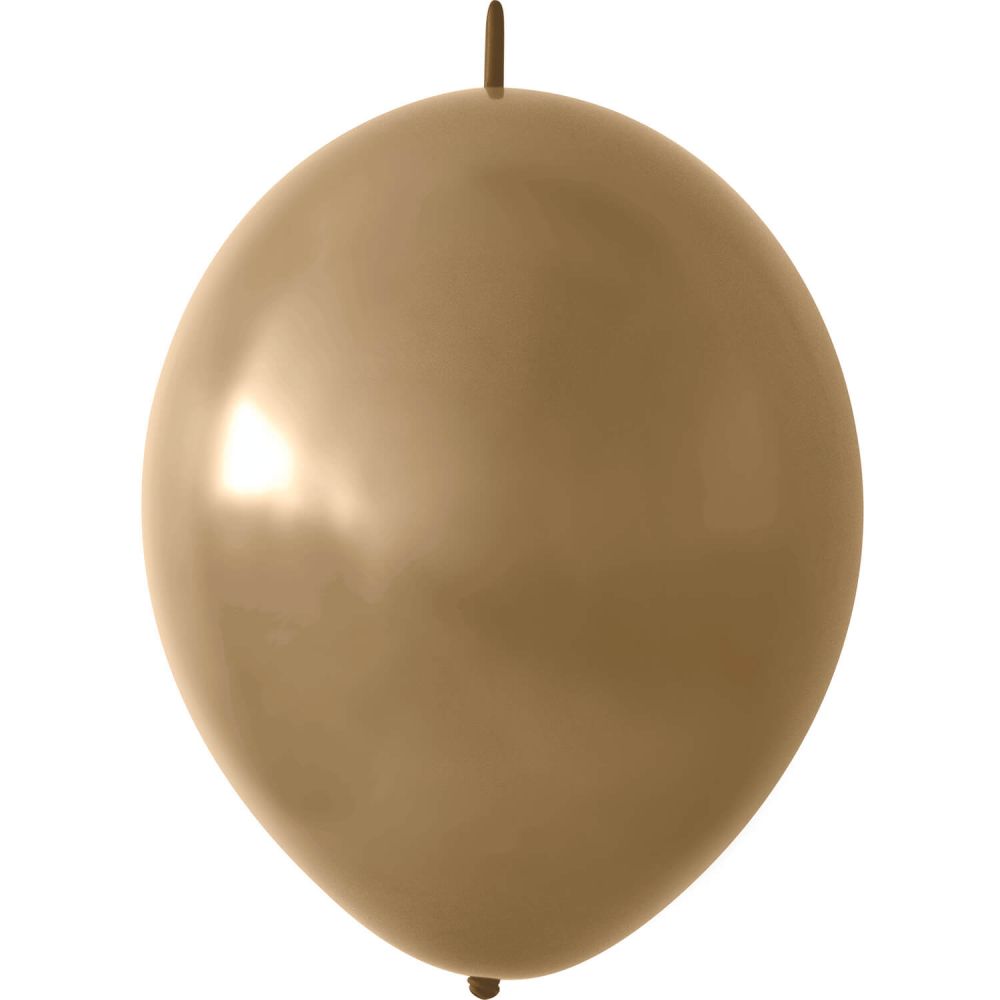 12" Style Caramel Linking (50pcs) Luma Balloons