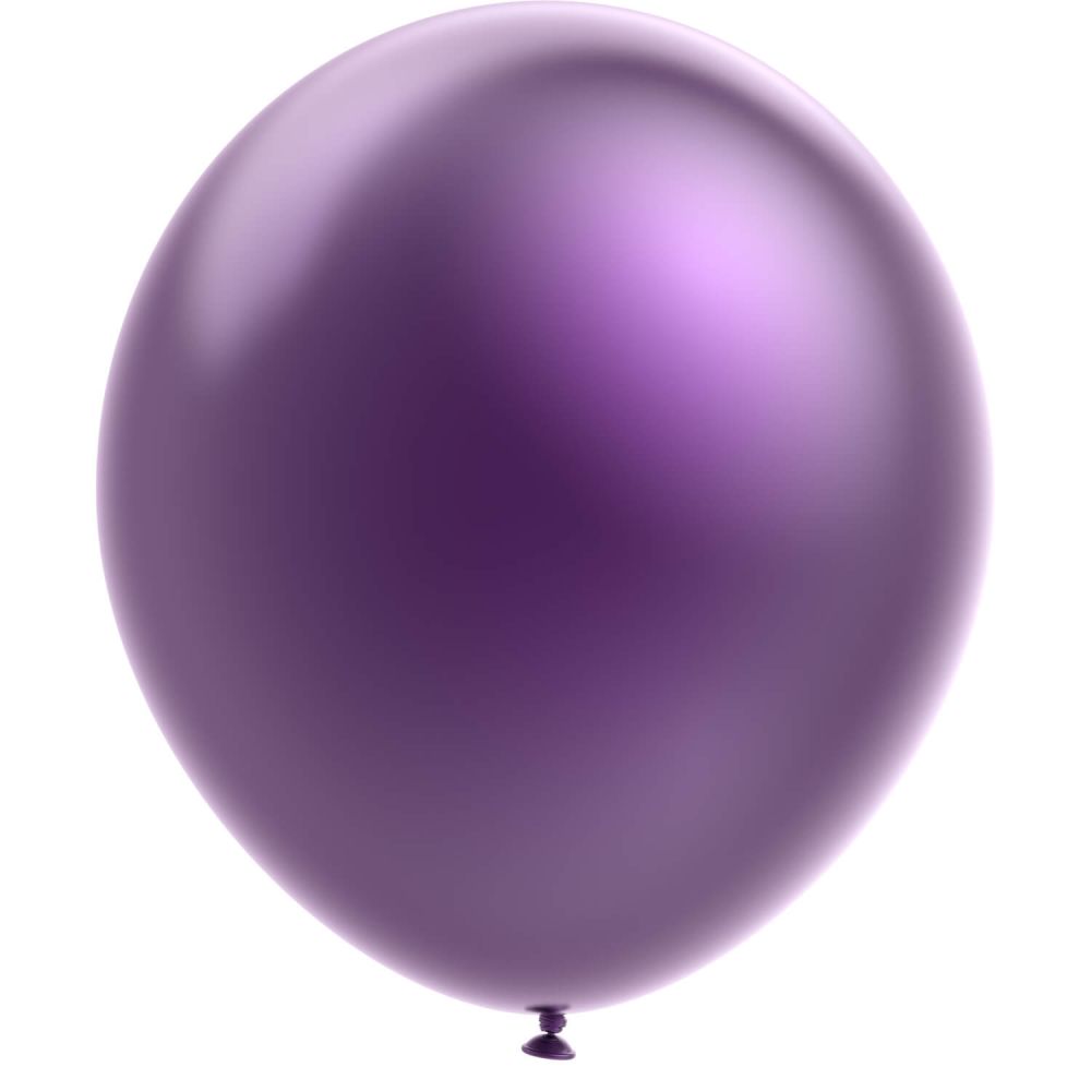 12" Lux Violet (50pcs) Luma Balloons
