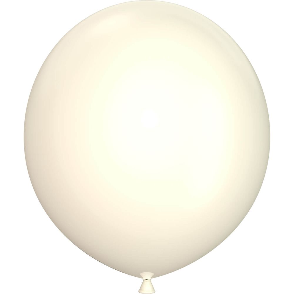 24" Macaron Vanilla (5pcs) Luma Balloons