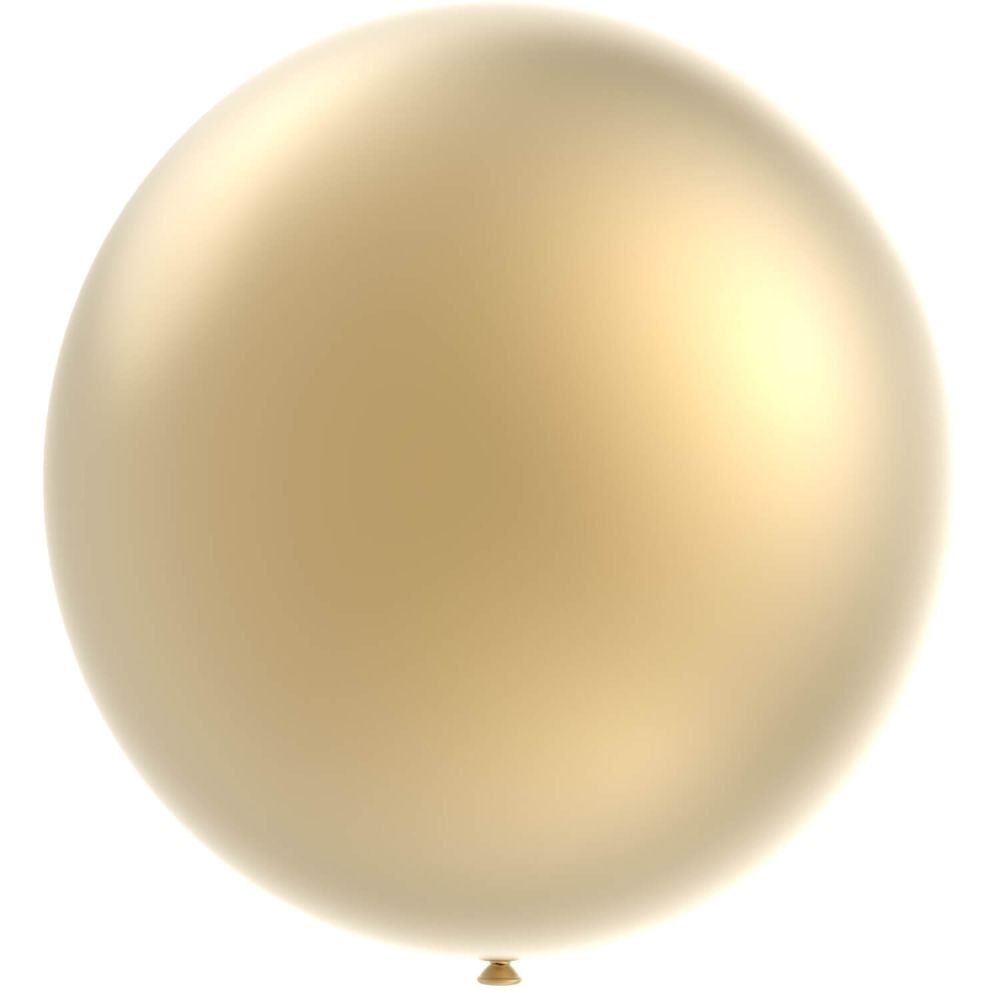 36" Lux Gold (3pcs) Luma Balloons