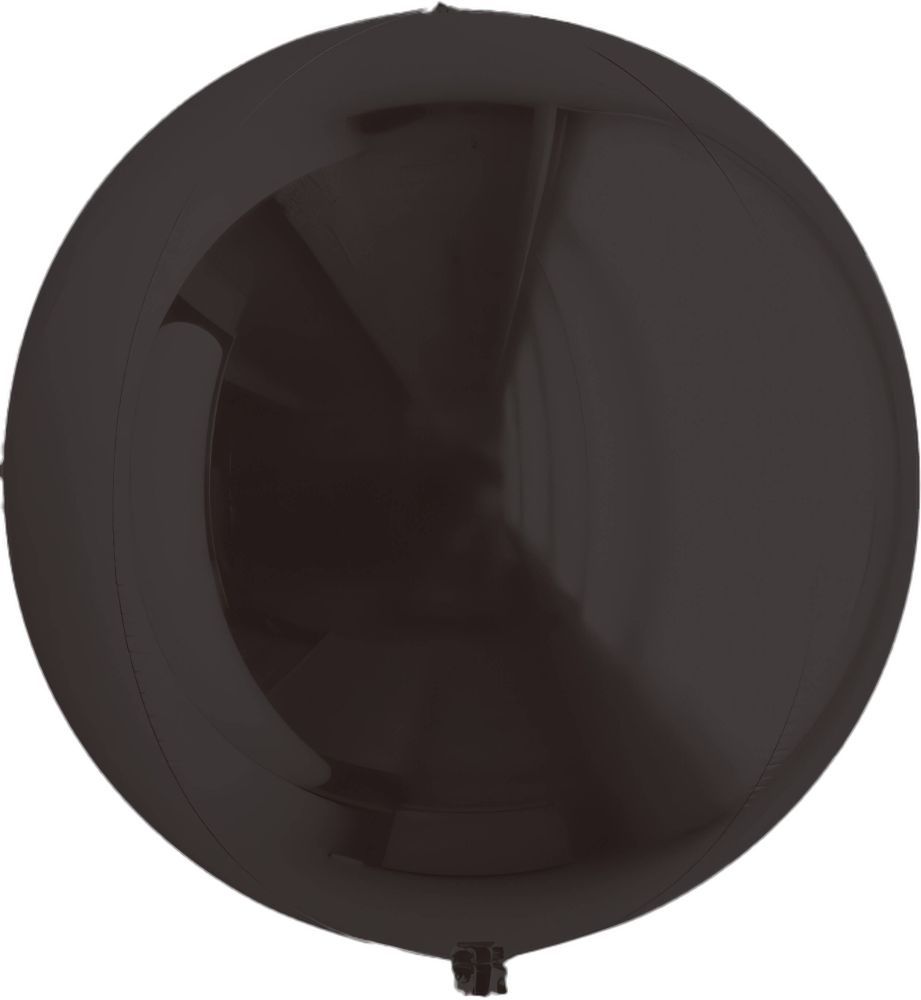 Orbs 10" Black Balloon