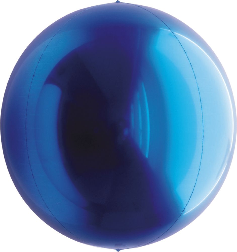 Orbs 20" Blue Balloon