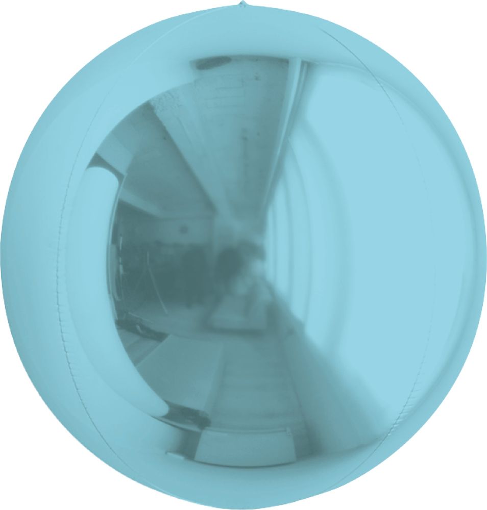 Orbs 20" Pearl Blue Balloon