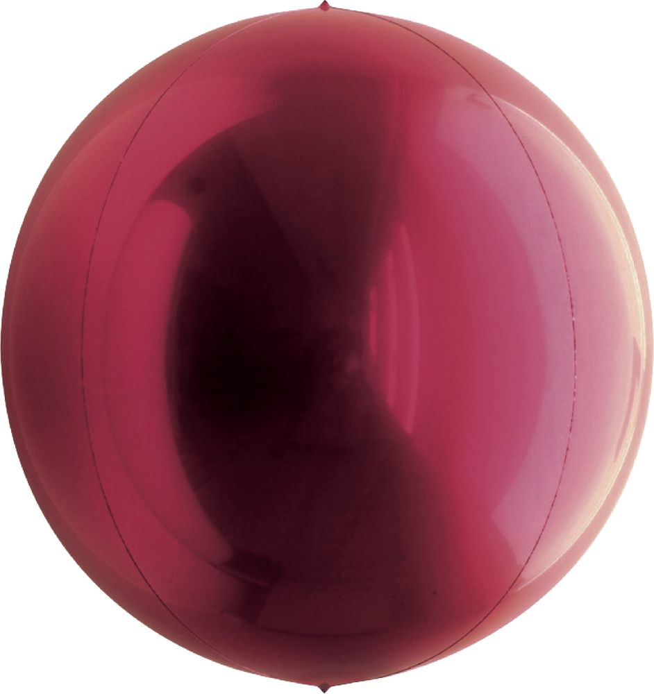 Orbs 20" Wine Red Balloon