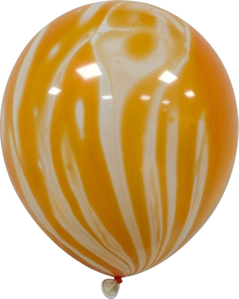 12" Agate Marble Orange (50pcs) Celetex