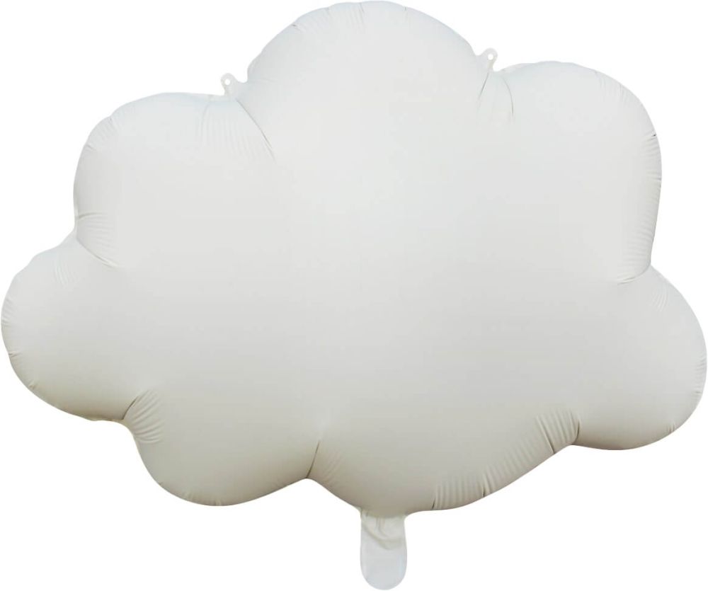 27" Matte Cream Cloud Balloon