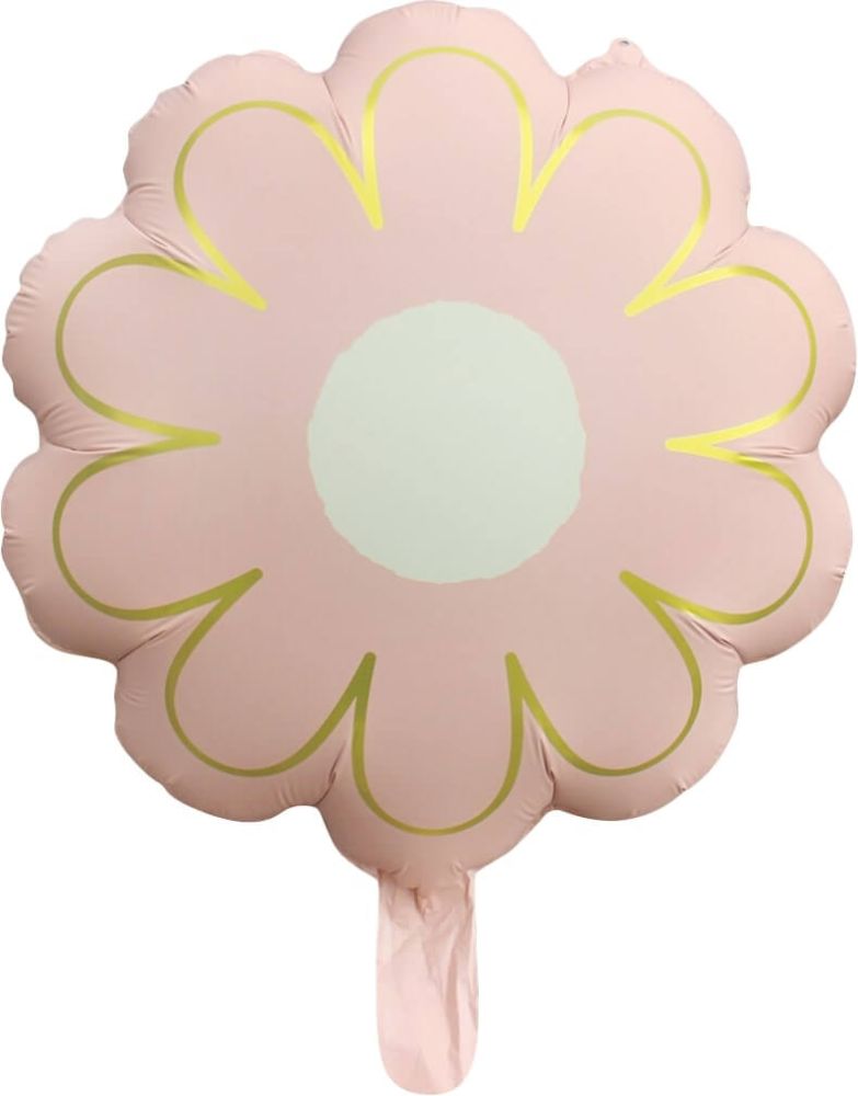 20" Matte Pink Flower Balloon