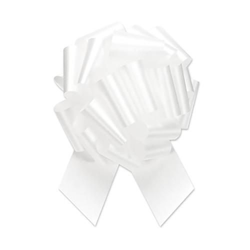 Pull Bow 4" White